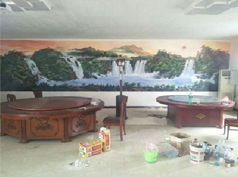 宜城墙绘-写实风景