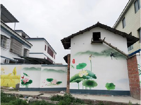 宜城室外墙绘-从选材到保养。