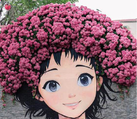 宜城墙体彩绘-网红墙打卡