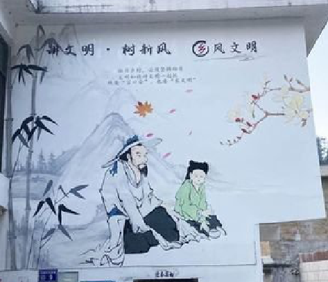 宜城分享几个墙绘保养知识。