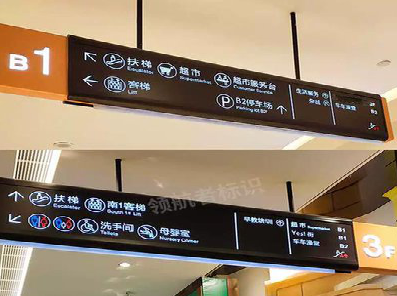 宜城如何通过商场标识牌引导客流分布？